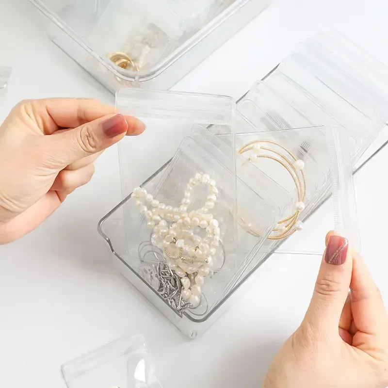 Transparent PVC Jewelry Pouches – Anti-Oxidation Bags for Storage