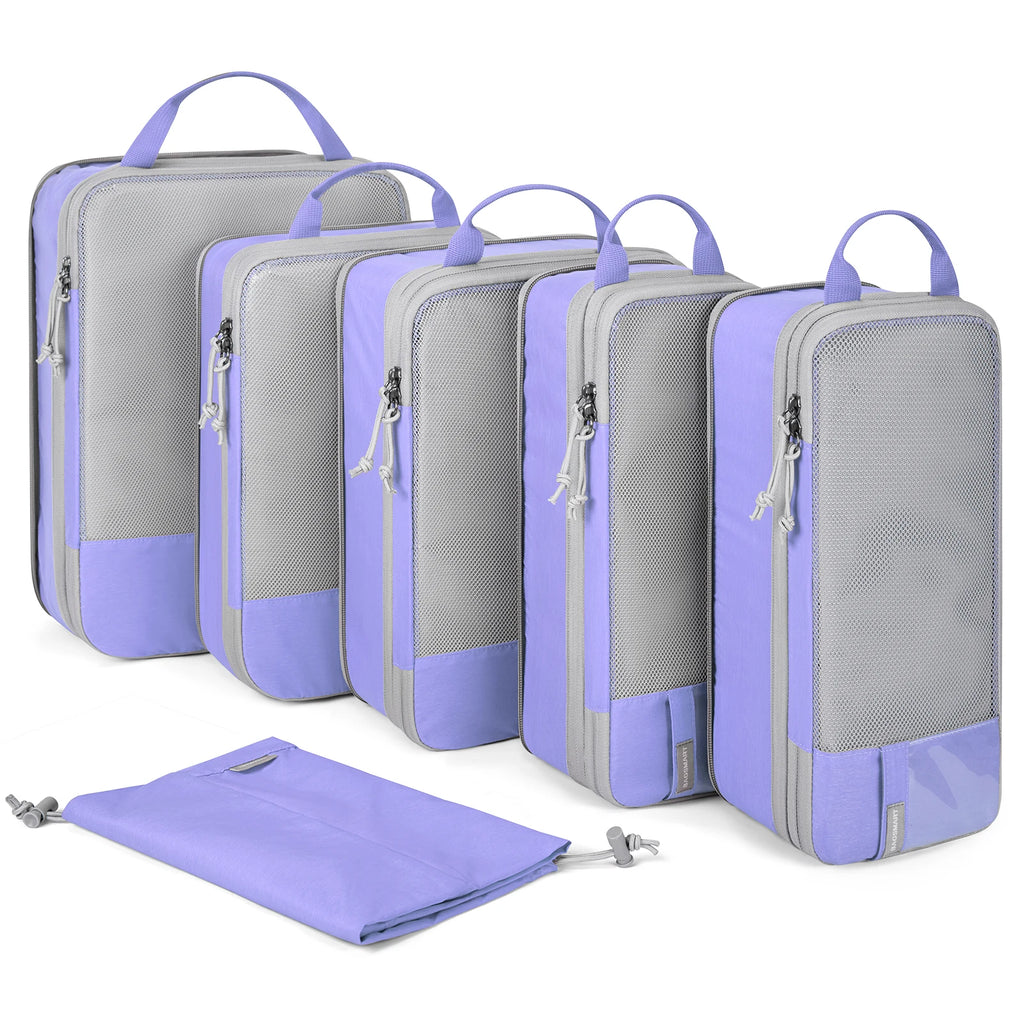 Compression Packing Cubes – Lightweight Luggage Organizers for Travel
