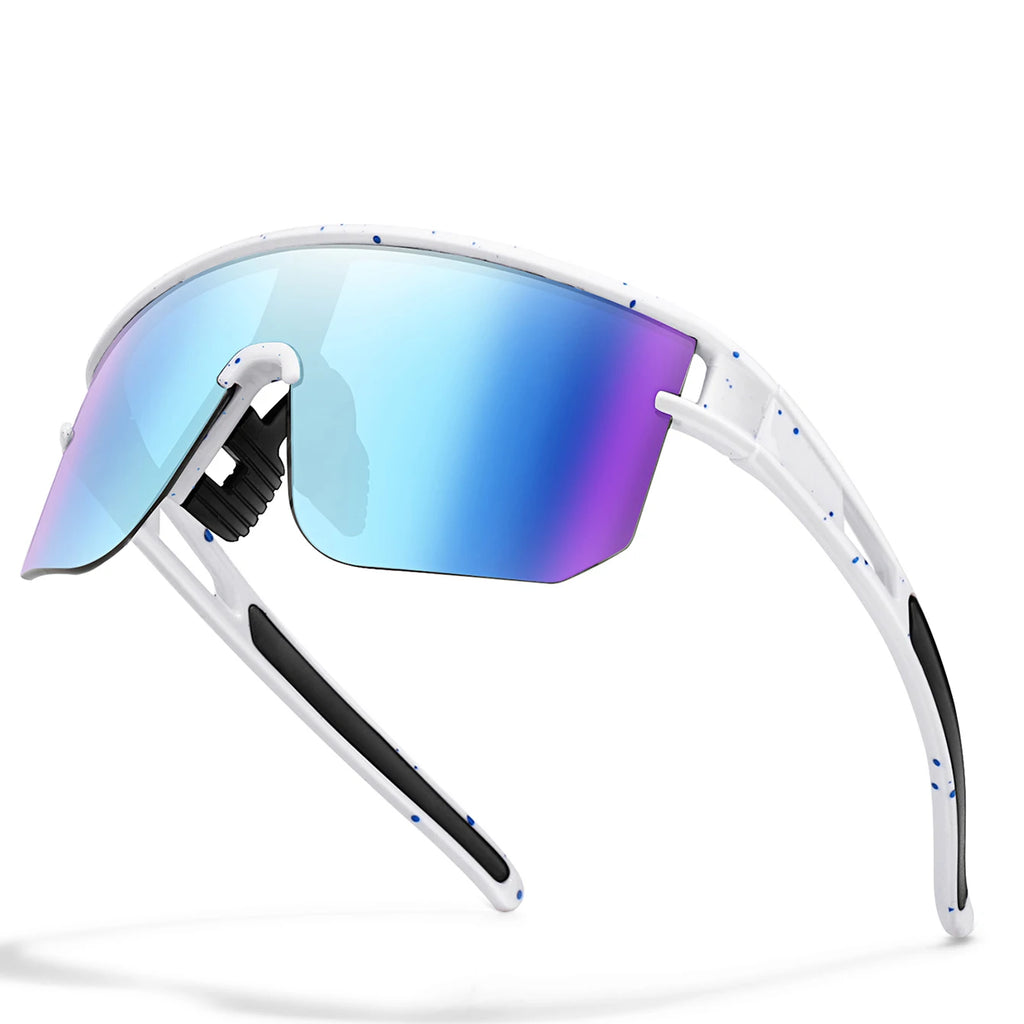 Kids Sport Cycling Sunglasses – UV400 Youth Eyewear for Outdoor Bike Baseball