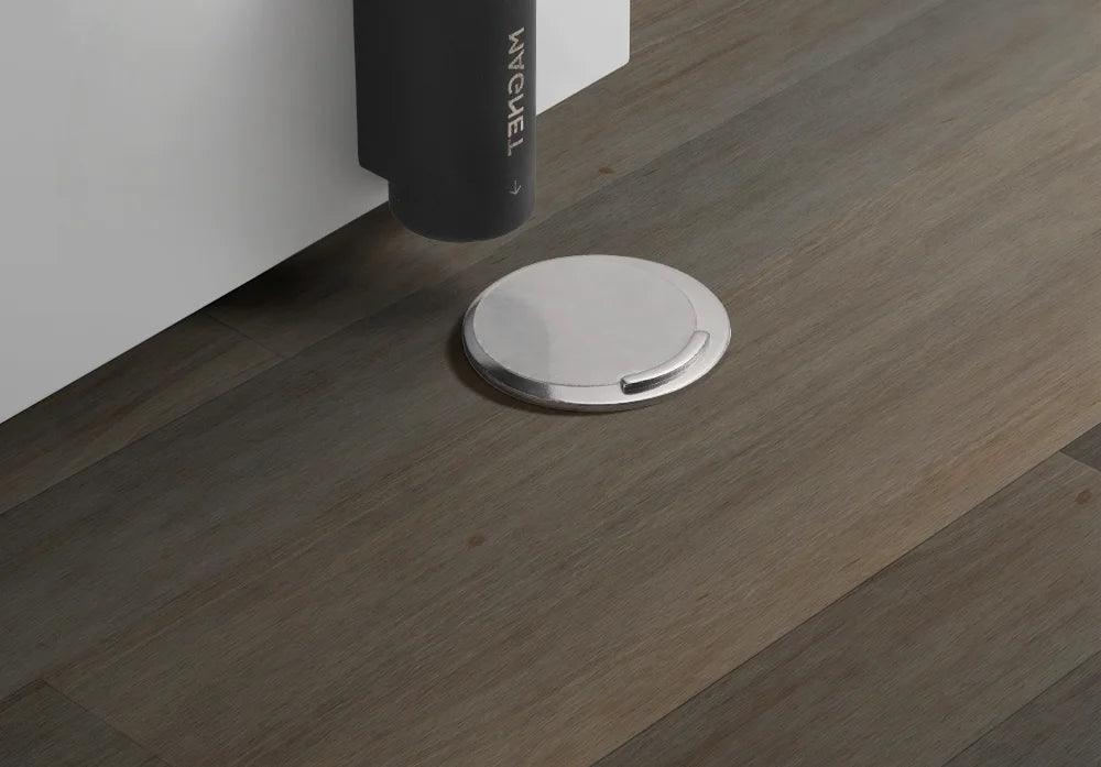 Magnetic Door Stop – Heavy Duty Nail Free Bumper for Home Security