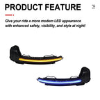 Dynamic LED Side Mirror Indicators – Sequential Blinker Lights for VW Tiguan