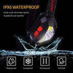 Rechargeable LED Headlamp – Motion Sensor Flashlight for Outdoor Camping
