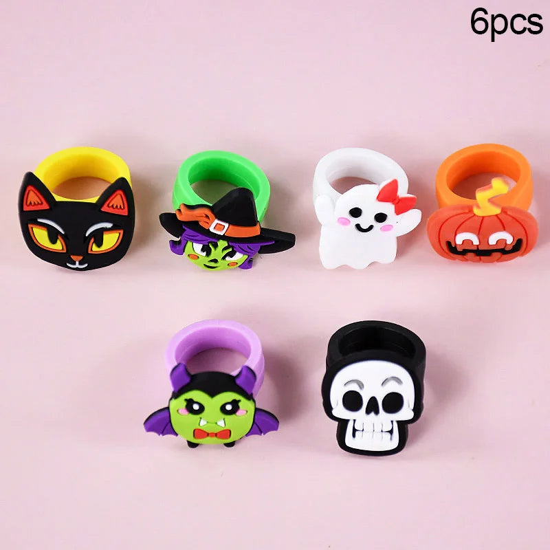 Halloween Kids Party Accessory Set – Ghost and Pumpkin Favors for Celebration