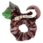 Velvet Sequin Mouse Ear Scrunchies – Elastic Hair Accessories for Kids Party