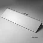 Aluminum Floating Wall Shelves – Modern Metal Storage for Home Decor