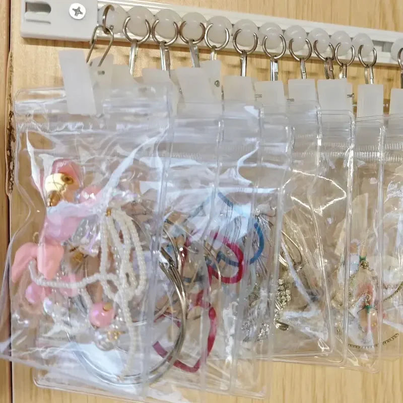 Transparent PVC Zip Jewelry Pouches – Anti-Oxidation Bags for Storage