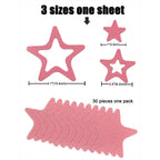 Anti Slip Bathtub Strips – Adhesive Snowflake Decals for Bathroom Safety