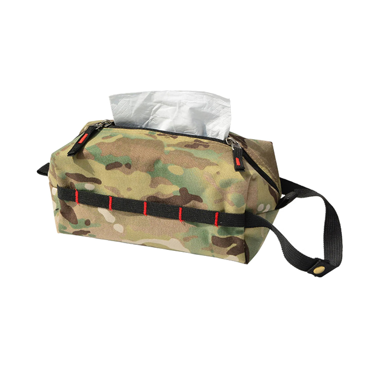 Portable Camping Tissue Case – Hanging Napkin Holder for Outdoor Hiking