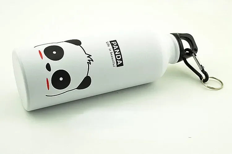 Insulated Stainless Steel Cartoon Mug – Kids Water Bottle for School Sports