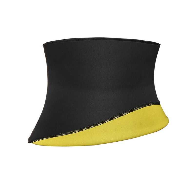 Sweat Waist Trainer Belt – Sauna Slimming Band for Men Workout Belly Fat