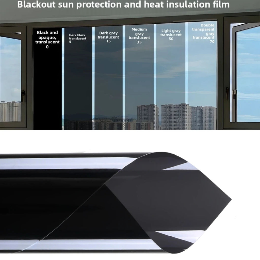 Automotive Window Tint Film – UV Solar Protection for Car Privacy 50x300cm
