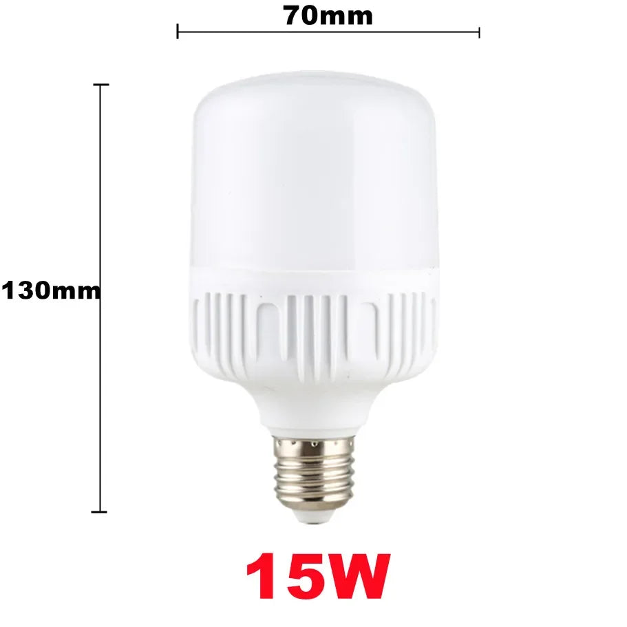 100W E27 LED Light Bulb – High Brightness Eye Protection for Home Lighting