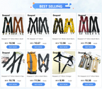 Elastic X-Type Suspenders – Adjustable Wide Braces for Men's Work and Formal