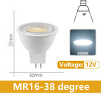 MR16 LED Spotlight Bulbs – Low Voltage GU5.3 Lighting for Home Kitchen