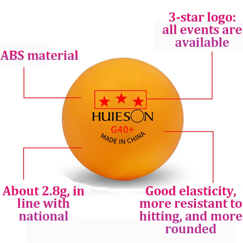 Professional Table Tennis Balls – International Standard for Training
