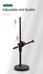 Overhead Tripod Stand – Ring Light with Phone Holder for Nail Art Photography