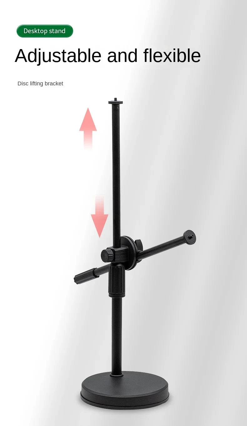Overhead Tripod Stand – Ring Light with Phone Holder for Nail Art Photography