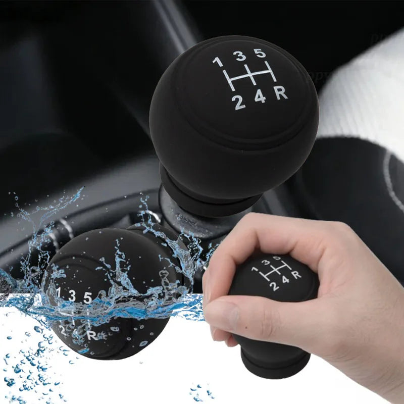 Silicone Gear Shift Knob Cover – Nonslip Protective Case for Manual Shifters