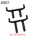 RC Car Spare Parts – Oil Shock Absorbers and Tires for 1/16 Scale Models