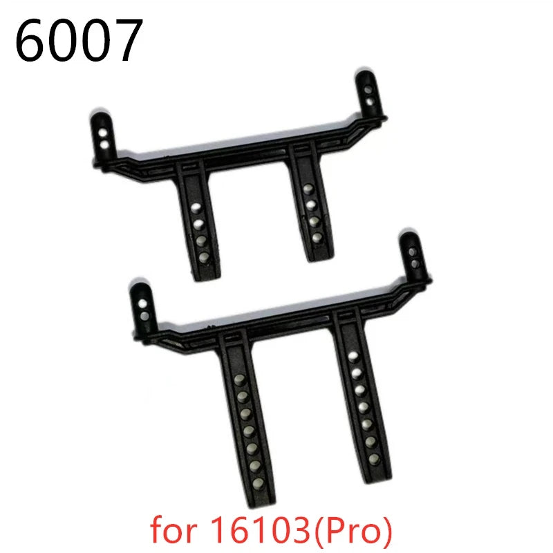 RC Car Spare Parts – Oil Shock Absorbers and Tires for 1/16 Scale Models