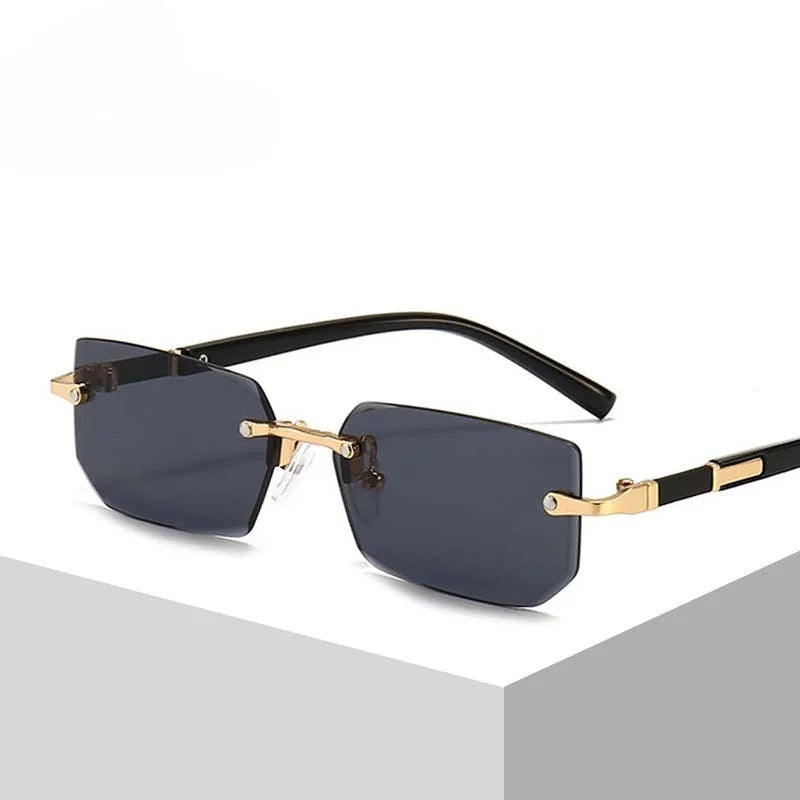 Rimless Designer Sunglasses – Frameless Fashion Eyewear for Men and Women