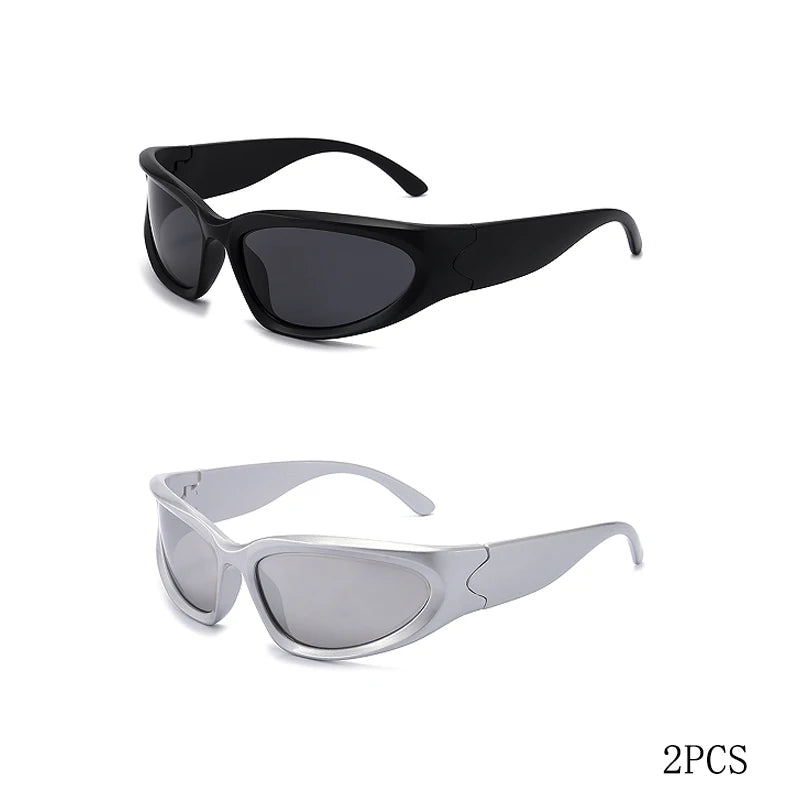 Y2K Sports Sunglasses – UV400 Shield Eyewear for Cycling and Outdoor Sports
