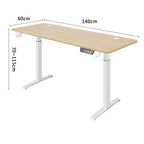 Electric Height Adjustable Desk – Ergonomic Workstation for Home Office