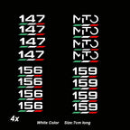 Car Body Decals – Vinyl Sport Racing Stripes for Alfa Romeo Exterior Styling