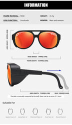 Polarized Cycling Sunglasses – UV400 Windproof Sport Eyewear for MTB Road Bike