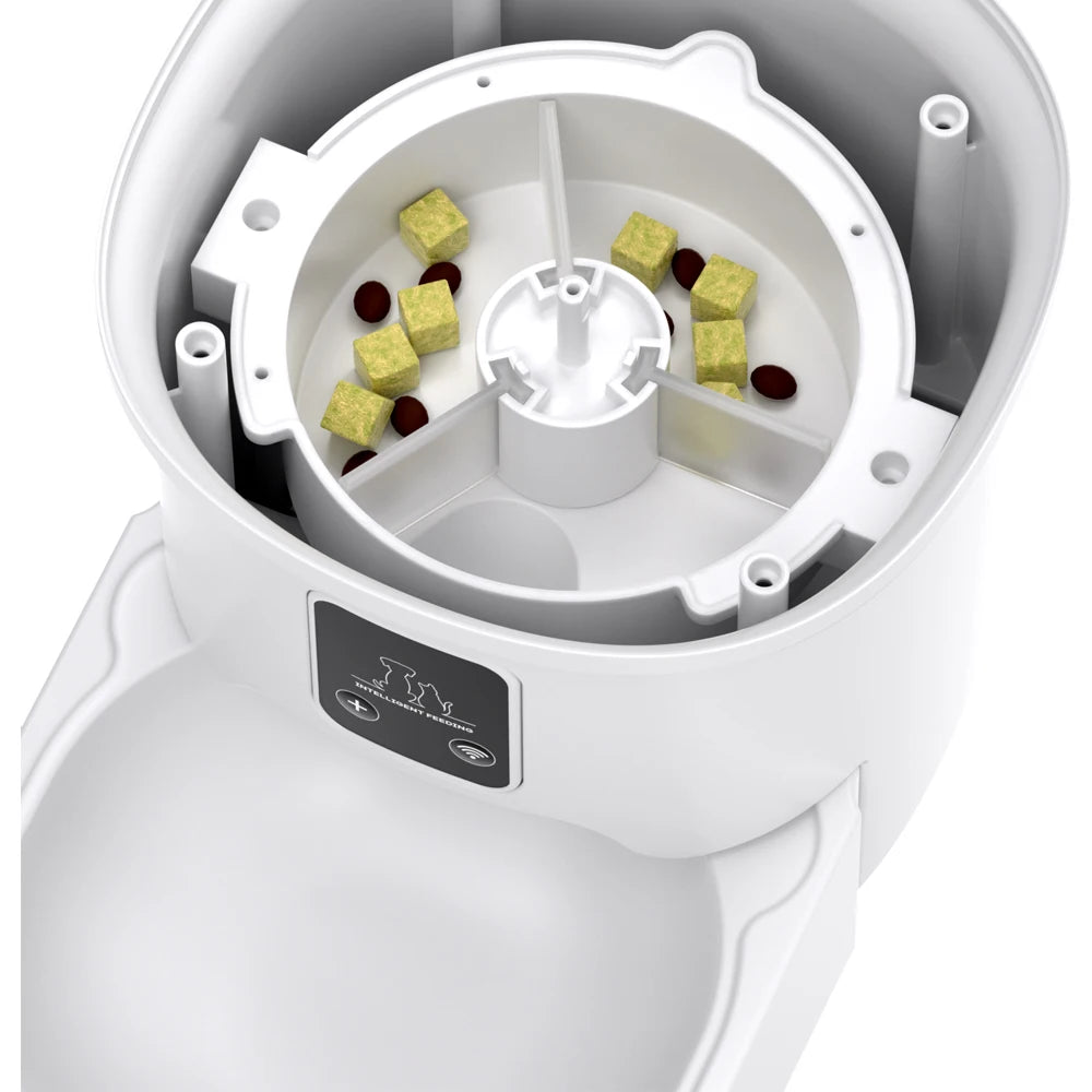 4L Smart Pet Feeder – WiFi Automatic Food Dispenser for Cats and Dogs