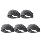 Quick-Dry Sports Sweatband – Elastic Fitness Headband for Running and Yoga