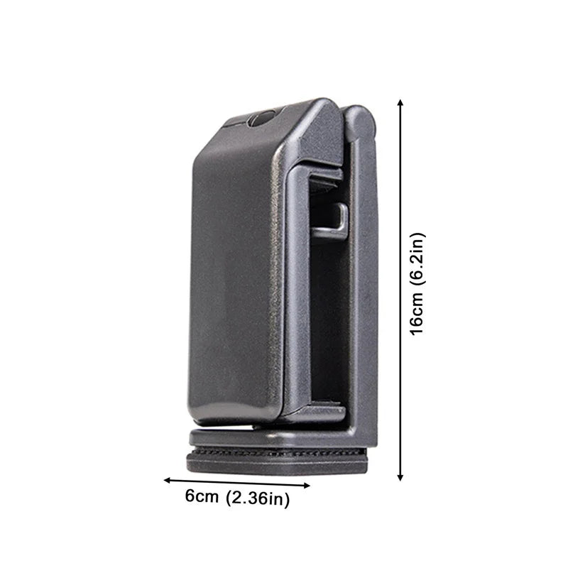 Foldable Airplane Phone Mount – Rotatable Travel Stand for Flight and Desk