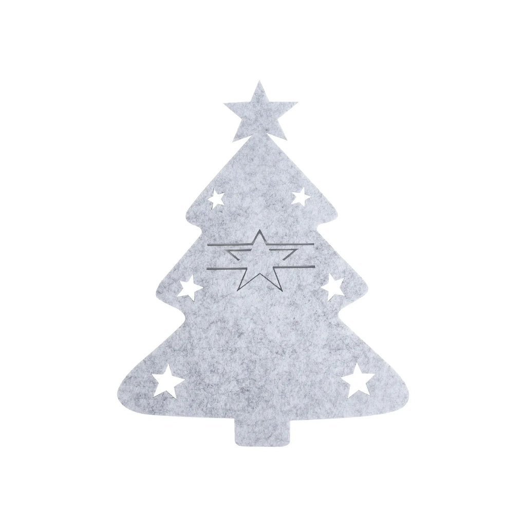 Christmas Tree Cutlery Holders – Festive Felt Tableware Decor for Holiday Dining