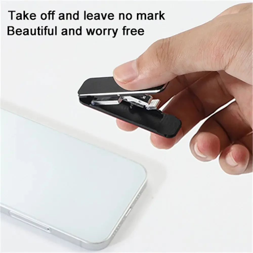 Aluminum Foldable Phone Stand – Adjustable Desktop Mount for Mobile Devices