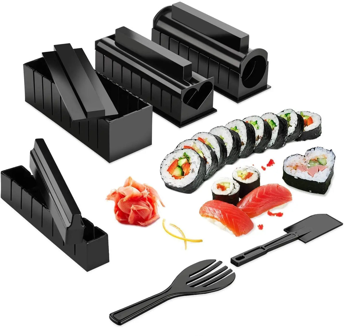 Sushi Making Kit – DIY Rice Roll Mold for Home Beginners