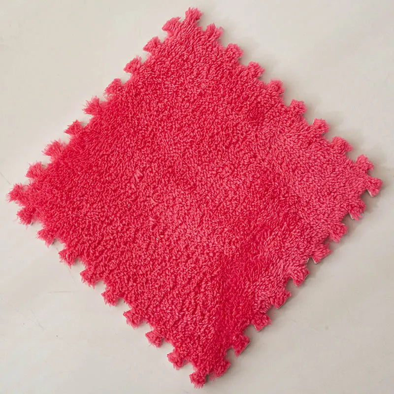 Soft Foam Patchwork Play Mats – Interlocking Carpet Tiles for Kids Rooms