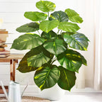 Artificial Tropical Leaf Plant – 60-103cm Potted Faux Greenery for Home Decor