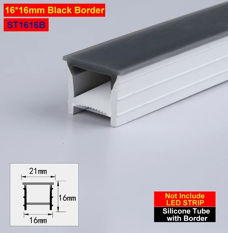 Silicone LED Neon Channel – Flexible Waterproof Housing for COB Strip Lights