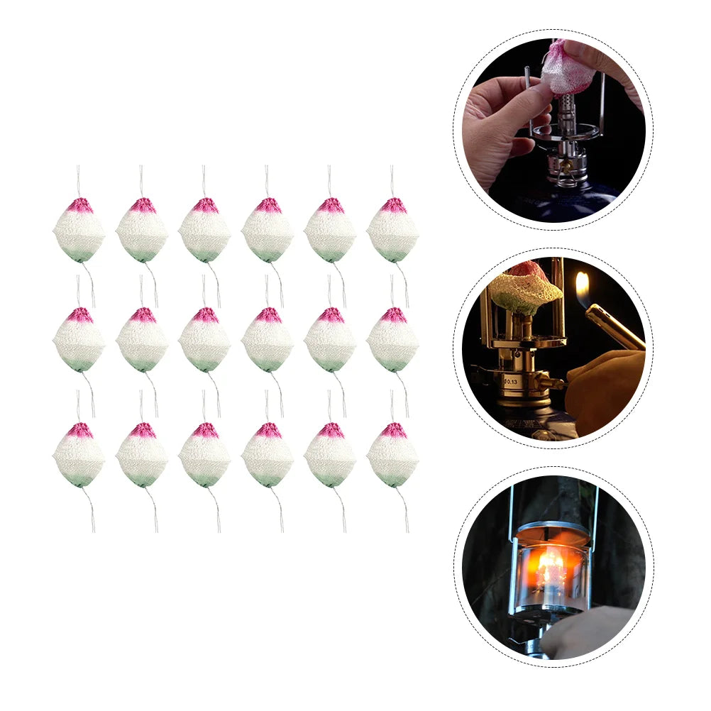 Universal Gas Lantern Mantles – Replacement Wicks for Outdoor Camping