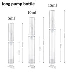 Vacuum Pump Bottle – Refillable Cosmetic Container for Travel Skincare