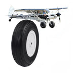 RC Aircraft Landing Gear Wheels – Durable PU Rubber Tires for Fixed Wing Models