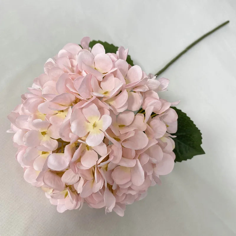Silk Hydrangea Bouquet – 58cm Artificial Flowers for Wedding Home Decor