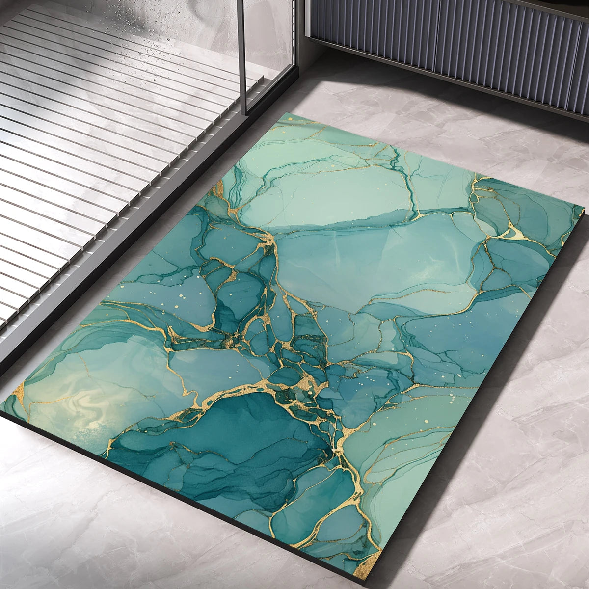Absorbent Bath Mat – Non-Slip Quick Dry Rug for Bathroom and Shower