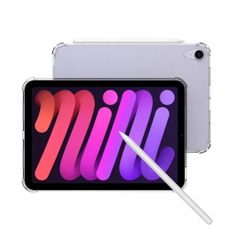 Transparent TPU Silicone Case – 8.3 inch Protective Cover for iPad Mini