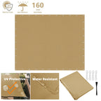 Waterproof Sun Shade Sail – UV Block Canopy for Garden Patio and Camping