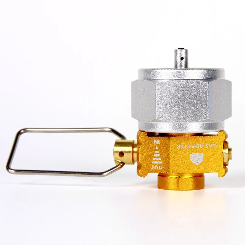 Camping Gas Stove Converter – Portable Refill Adapter for Outdoor Cooking