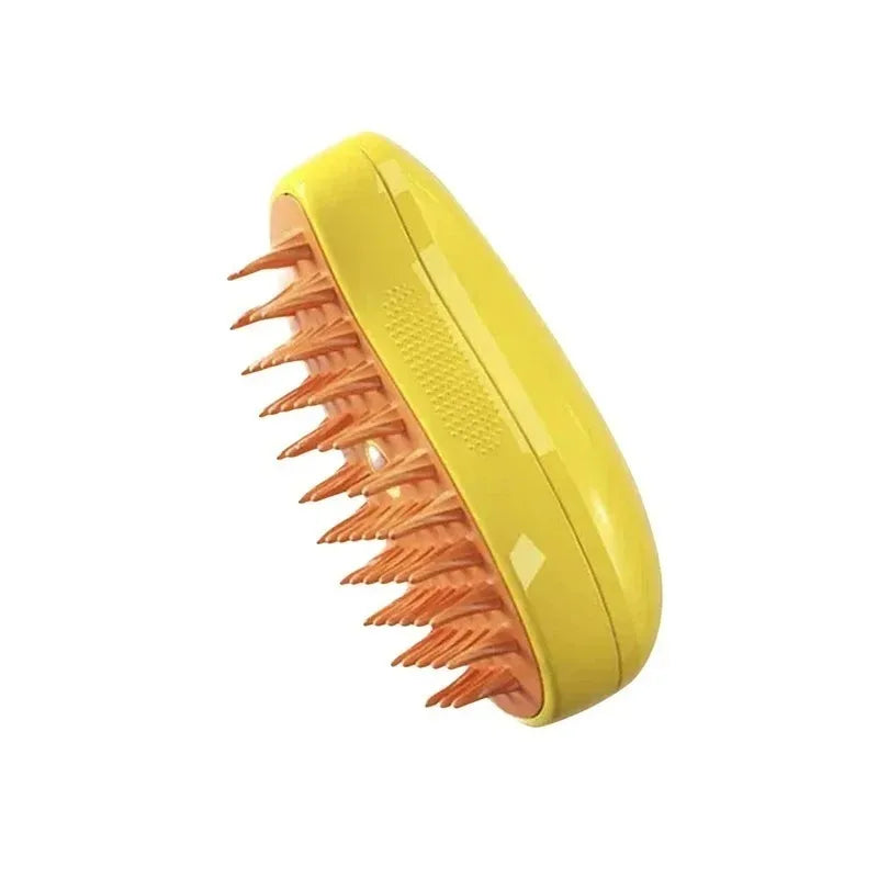3-in-1 Pet Steam Grooming Brush – Electric Spray Comb for Dog and Cat Shedding