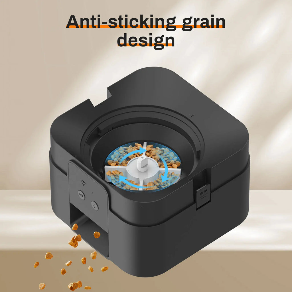 Automatic Pet Feeder – Timed Food Dispenser for Cats and Dogs