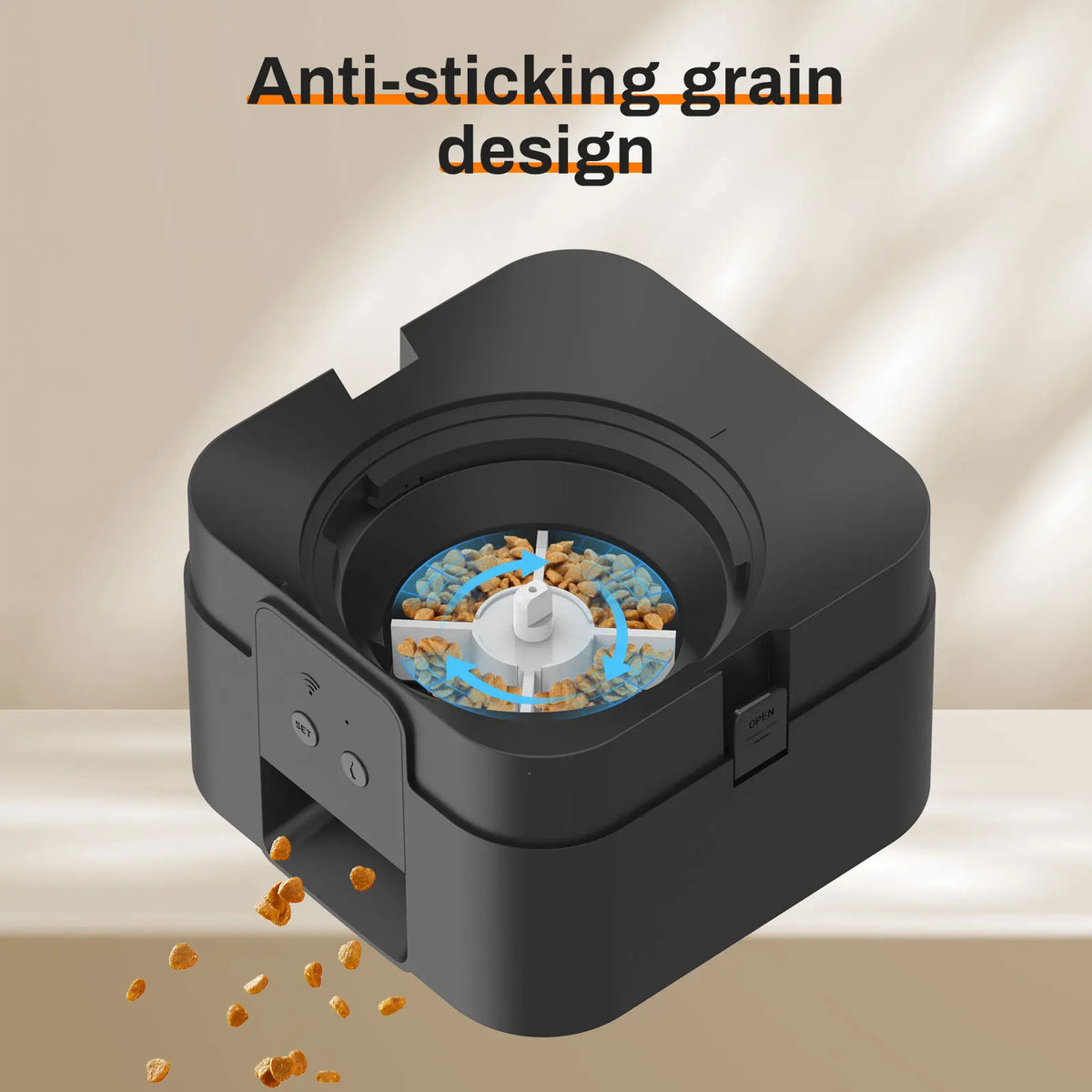 Automatic Pet Feeder – Timed Food Dispenser for Cats and Dogs
