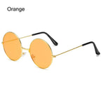 Retro Small Oval Sunglasses – UV400 Gradient Mirror Shades for Festival Wear